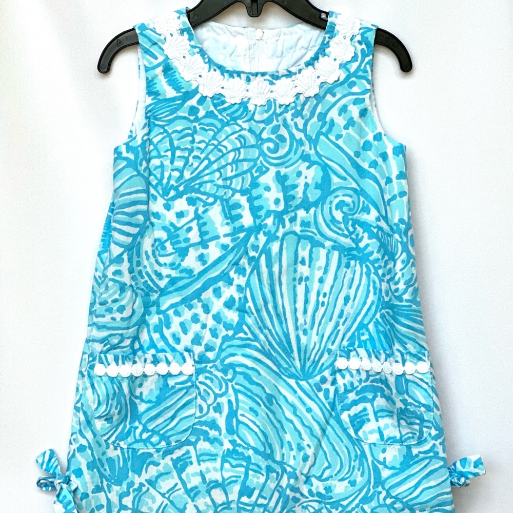 Lilly Pulitzer Shift Dress- Girl Size 4